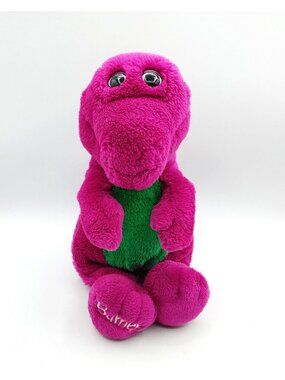 Barney Purple Dinosaur Plush 13” Lyons Group Barney & Friends Vintage 1992
